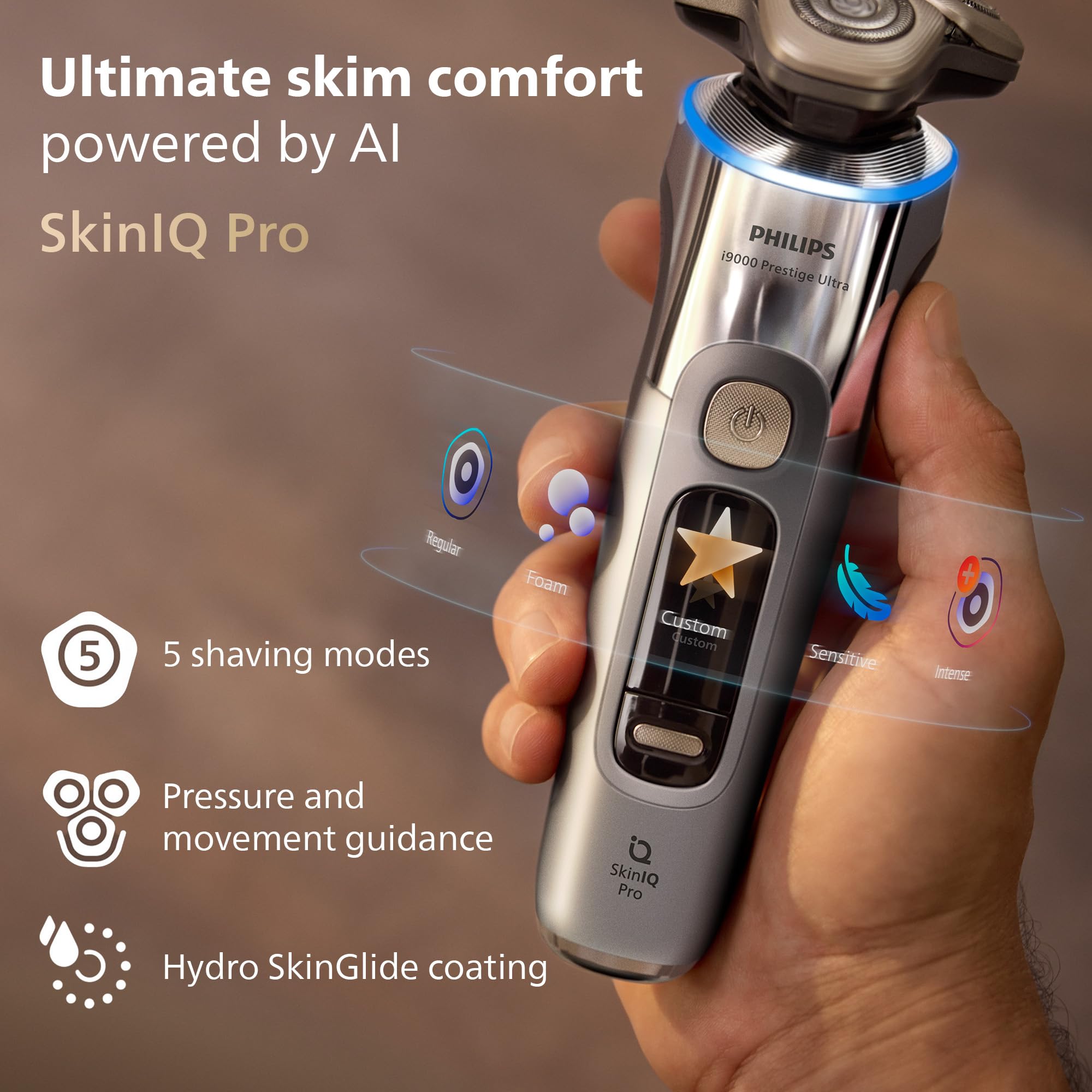 脱毛・除毛 PHILIPS 9000 Prestige Ultra XP9404/21 Philips XP9404/26 i9000 Prestige Ultra Wet & Dry Electric Shaver